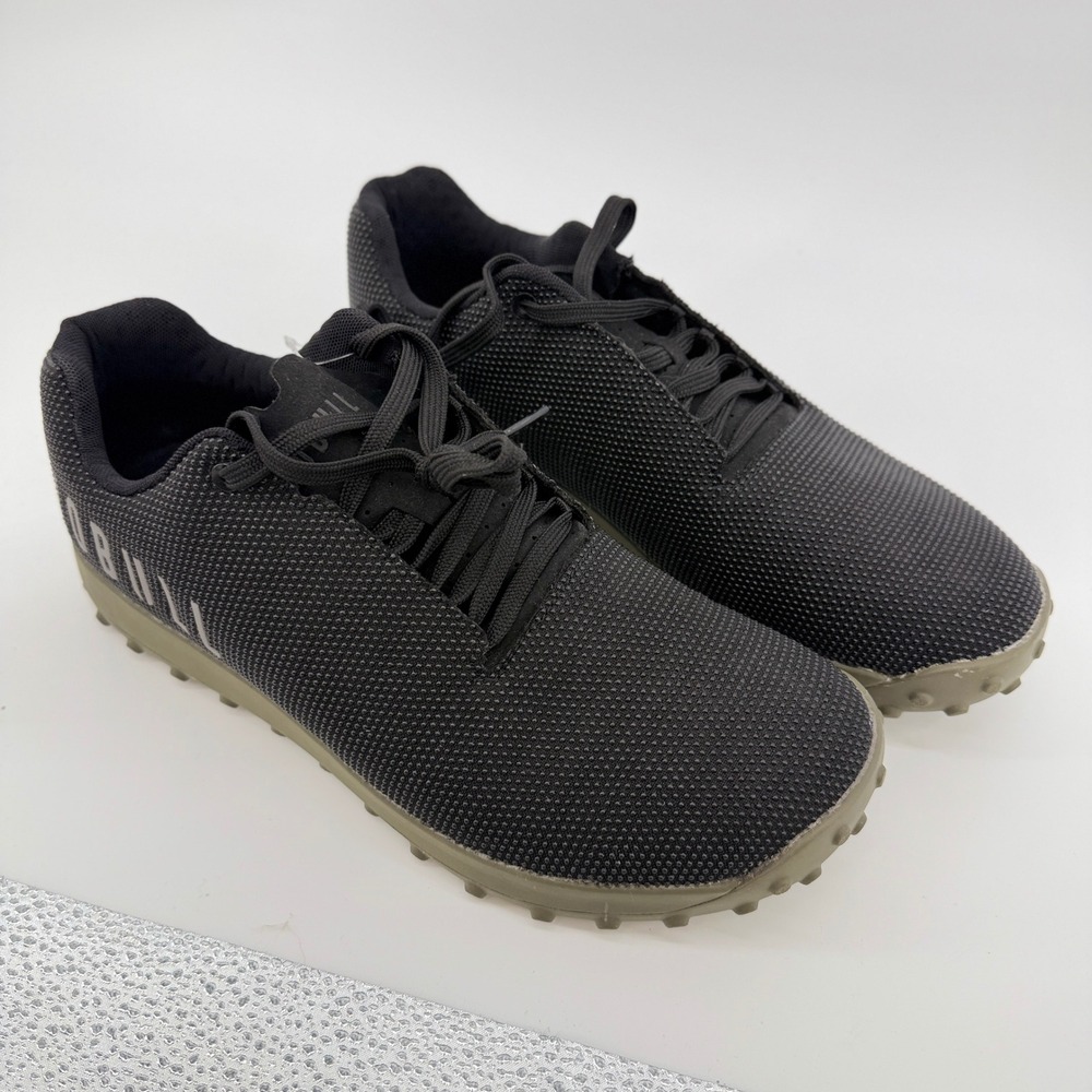 NEW NOBULL SuperFabric Trainer Shoes M 12 W 13.5 Black Cross Training Lugged